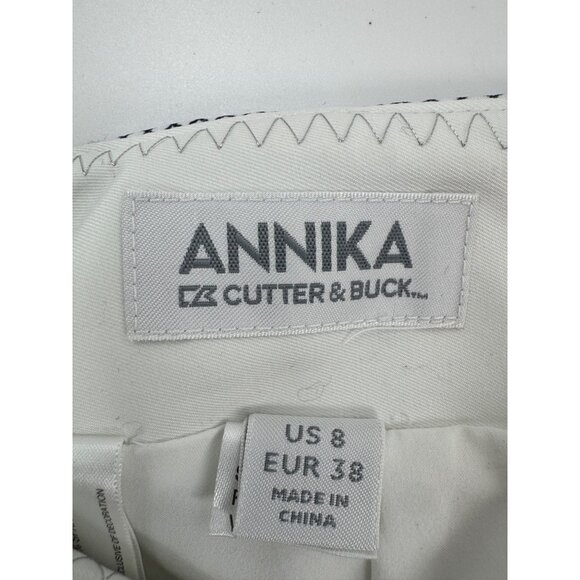 Annika Cutter & Buck  Skort US 8 White & Black Colorblock - Picture 4 of 11